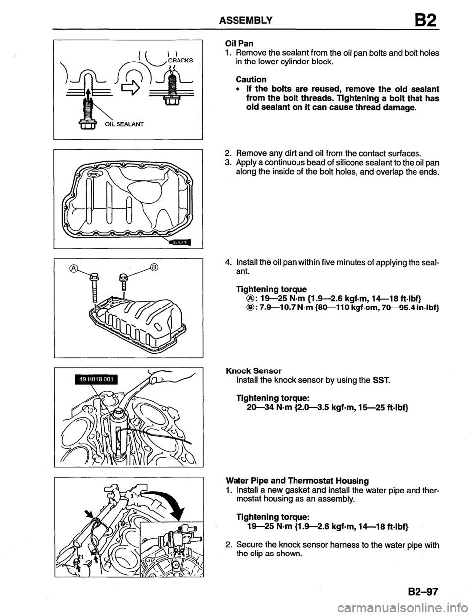 MAZDA MX-6 1996 Workshop Manual MAZDA MX-6 1996 Workshop Manual