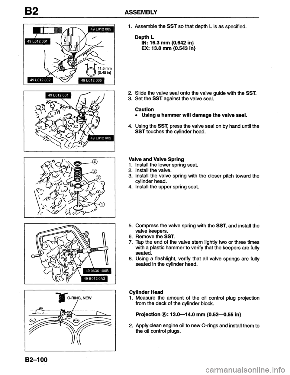 MAZDA MX-6 1996 Workshop Manual MAZDA MX-6 1996 Workshop Manual