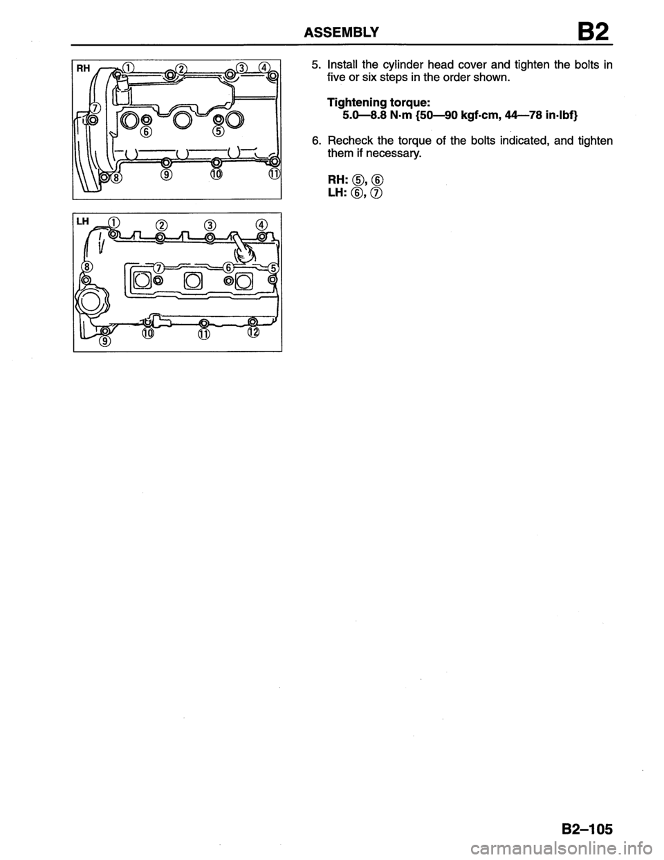 MAZDA MX-6 1996 Workshop Manual MAZDA MX-6 1996 Workshop Manual
