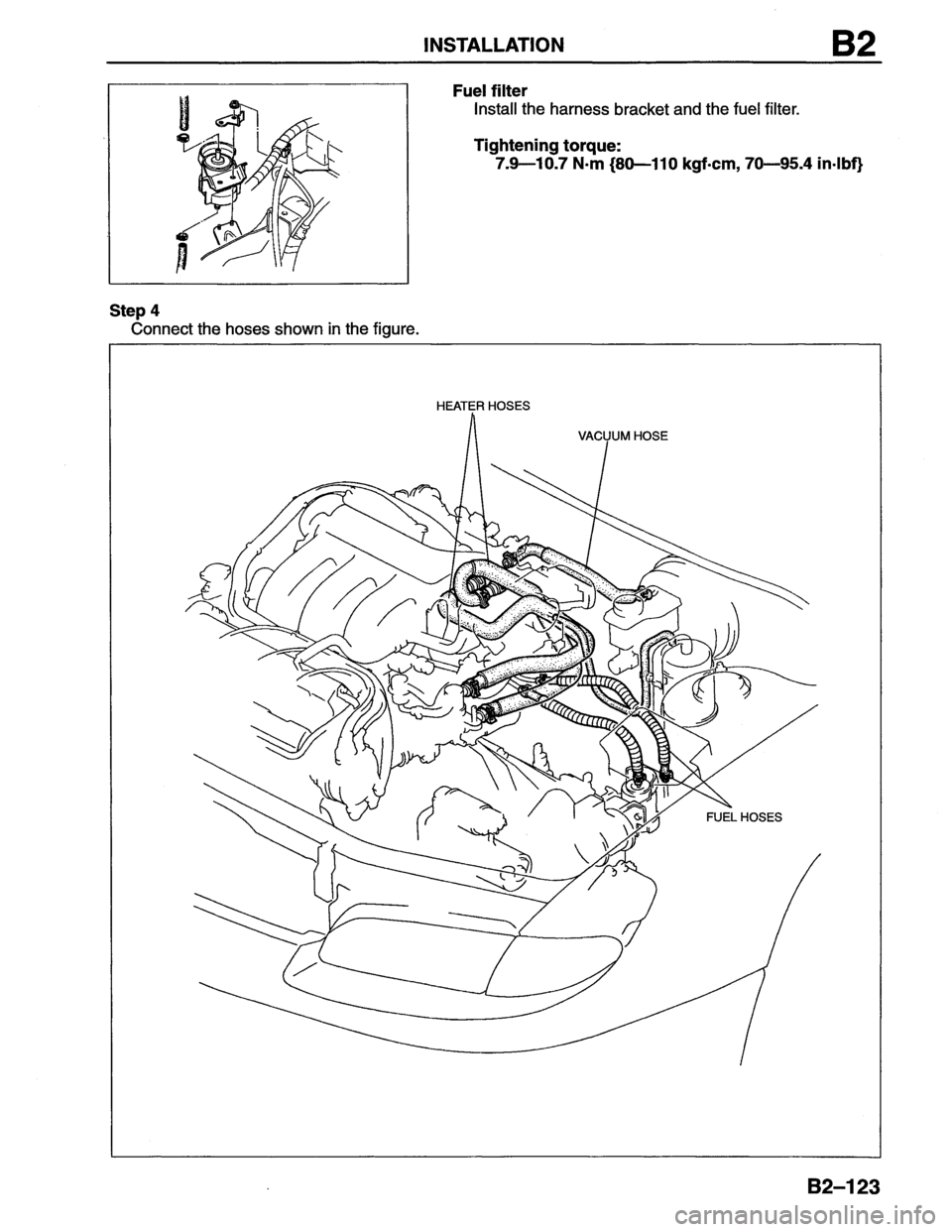 MAZDA MX-6 1996  Workshop Manual 