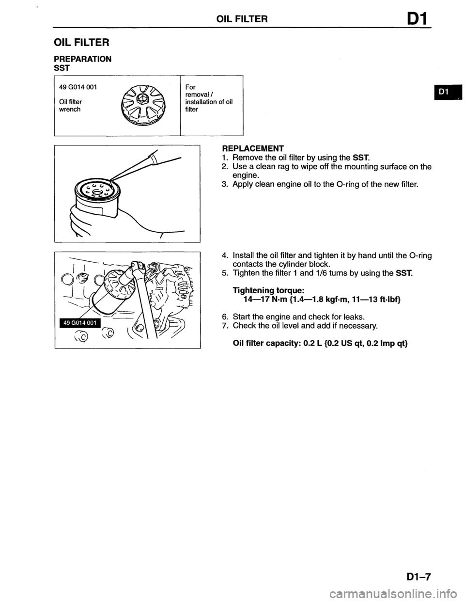 MAZDA MX-6 1996  Workshop Manual 