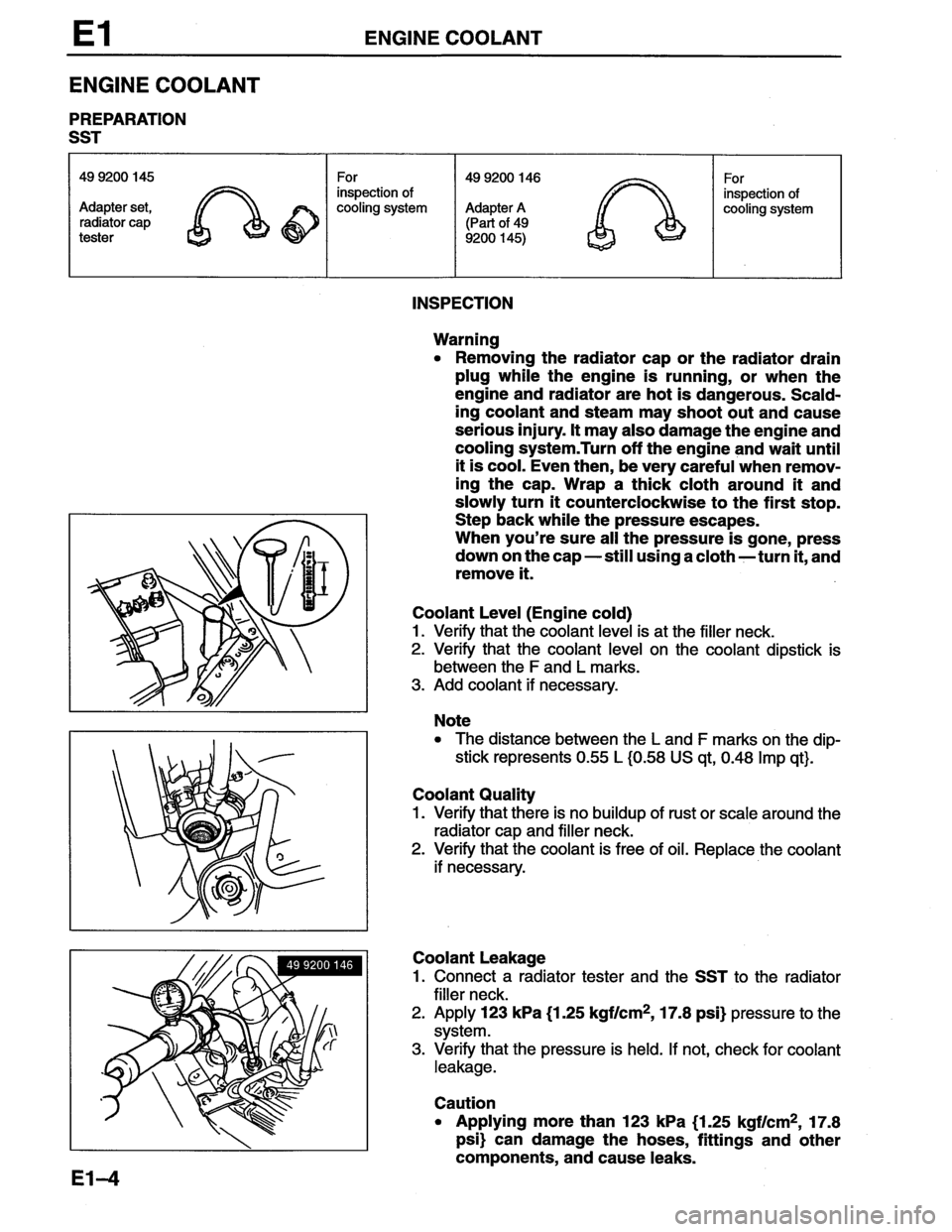 MAZDA MX-6 1996 Workshop Manual MAZDA MX-6 1996 Workshop Manual