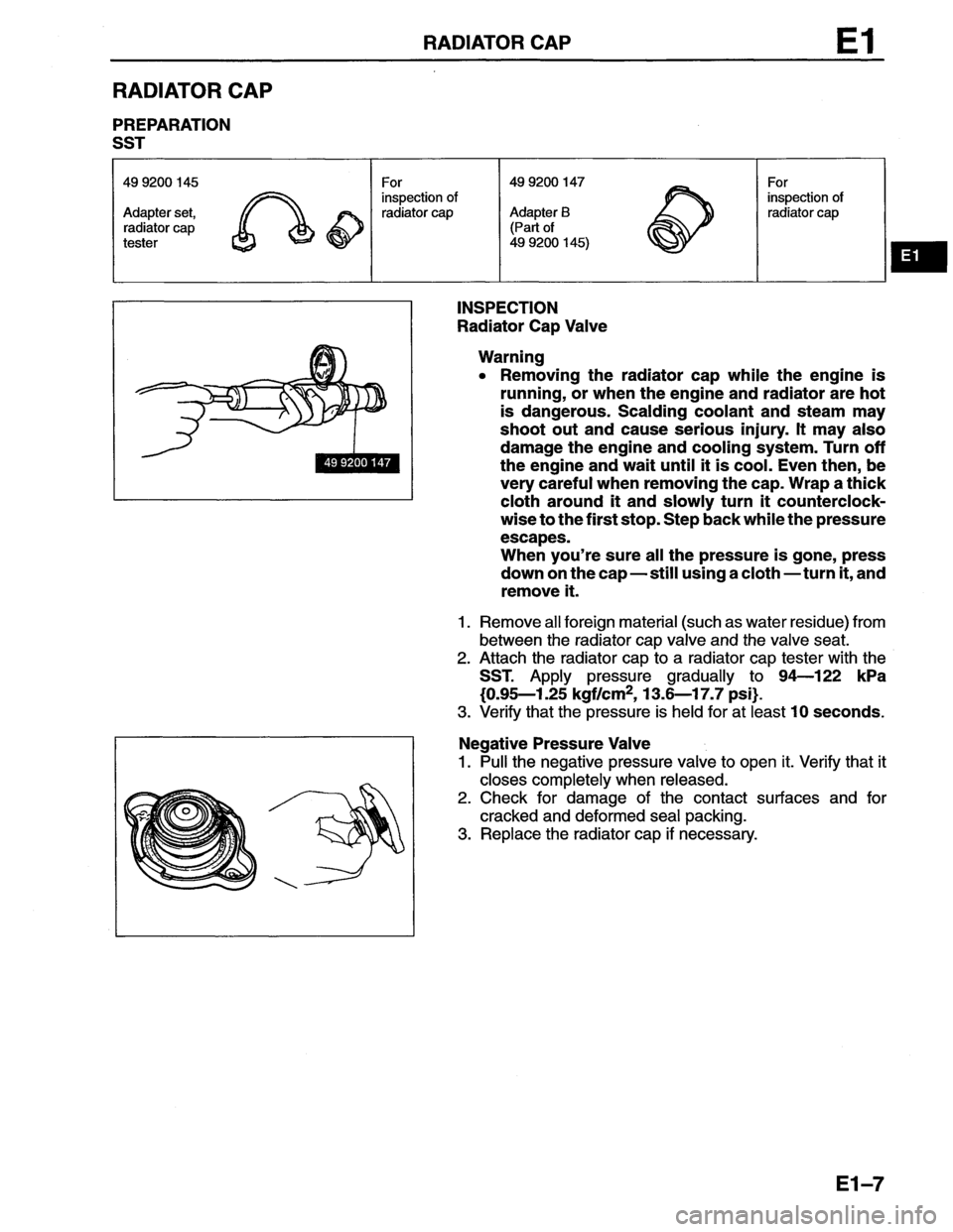MAZDA MX-6 1996 Workshop Manual MAZDA MX-6 1996 Workshop Manual