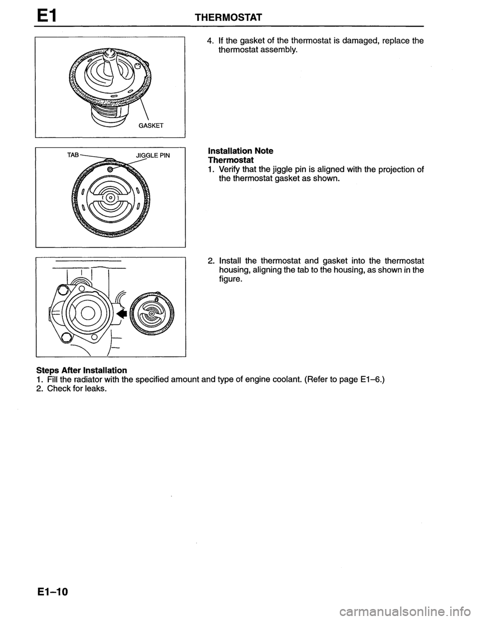 MAZDA MX-6 1996 Workshop Manual MAZDA MX-6 1996 Workshop Manual