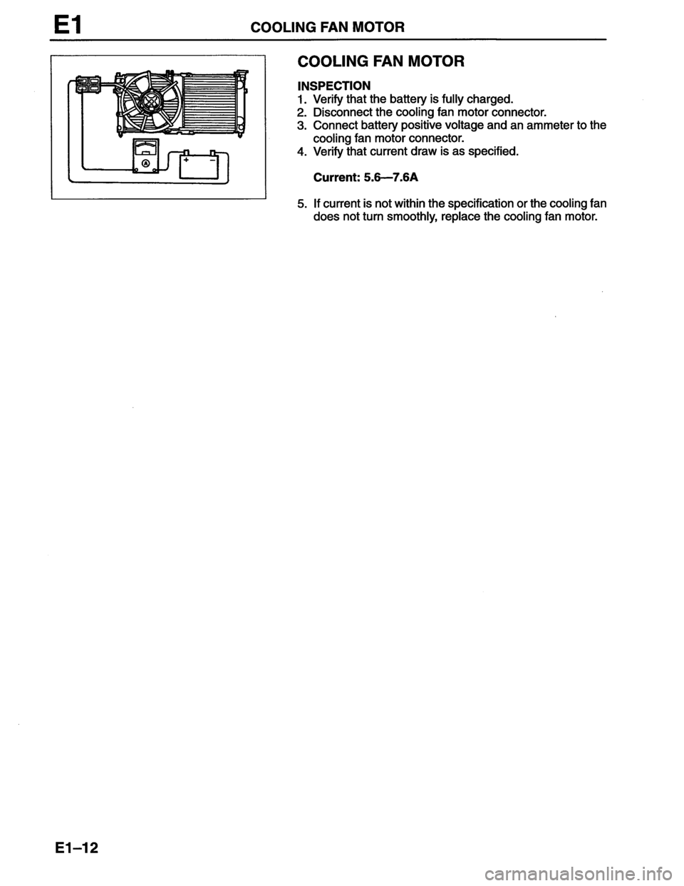 MAZDA MX-6 1996 Workshop Manual MAZDA MX-6 1996 Workshop Manual