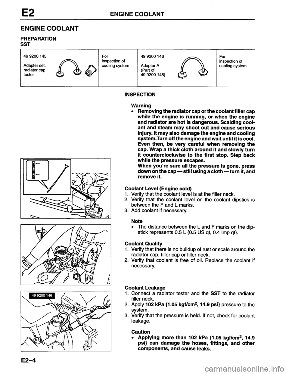MAZDA MX-6 1996 Workshop Manual MAZDA MX-6 1996 Workshop Manual