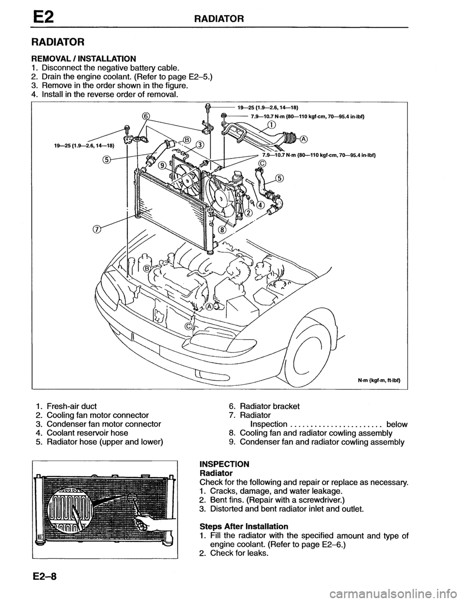 MAZDA MX-6 1996 Workshop Manual MAZDA MX-6 1996 Workshop Manual
