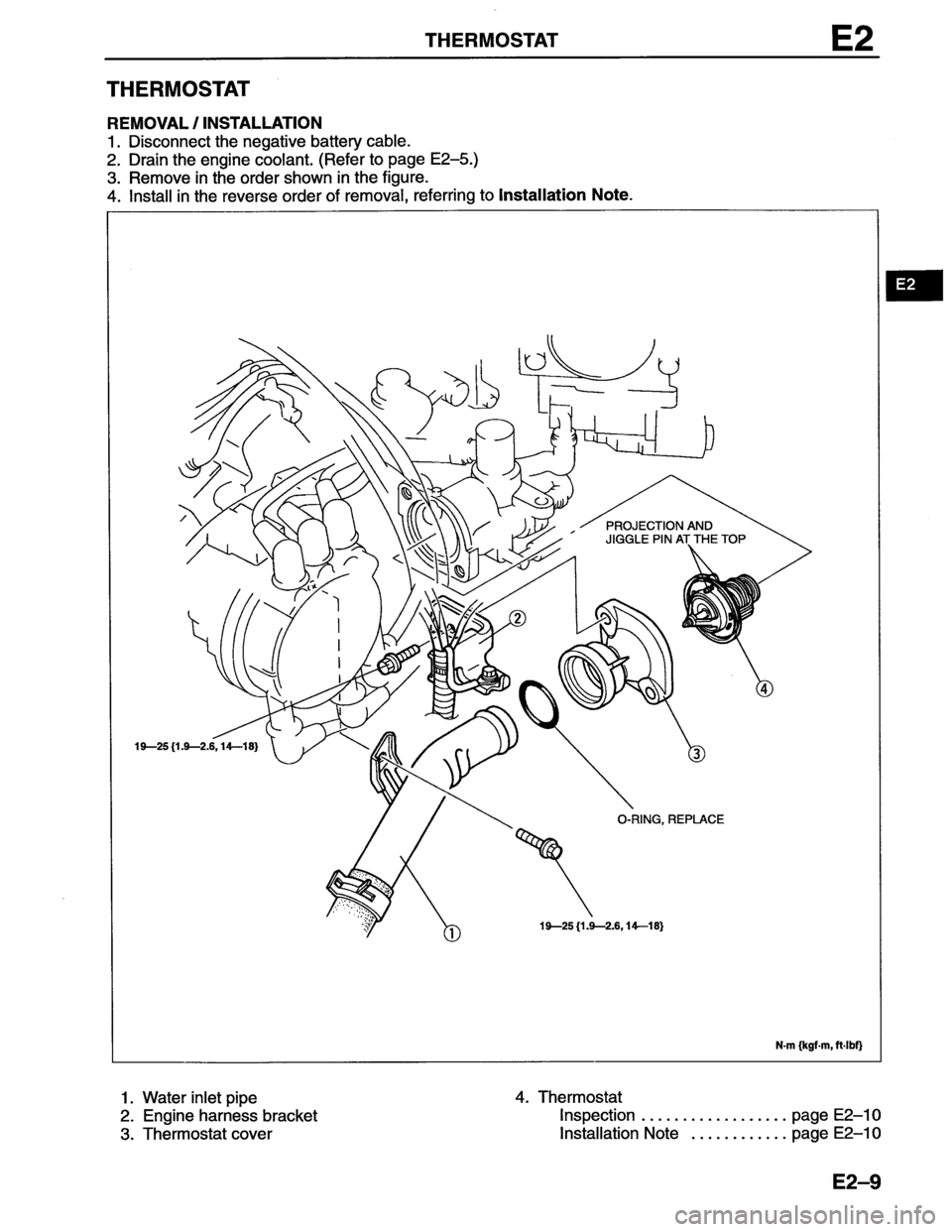 MAZDA MX-6 1996 Workshop Manual MAZDA MX-6 1996 Workshop Manual