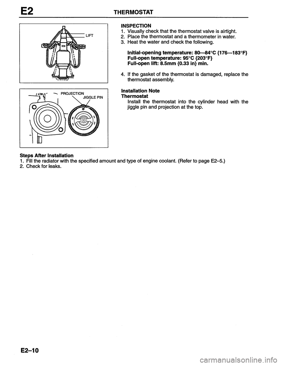 MAZDA MX-6 1996 Workshop Manual MAZDA MX-6 1996 Workshop Manual