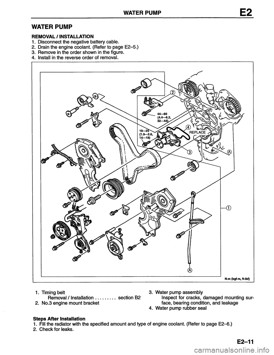 MAZDA MX-6 1996 Workshop Manual MAZDA MX-6 1996 Workshop Manual