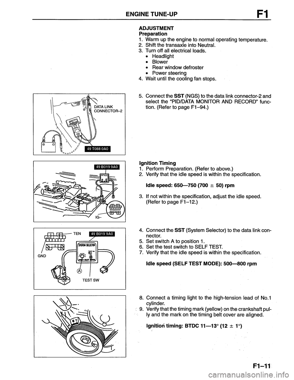 MAZDA MX-6 1996 Workshop Manual MAZDA MX-6 1996 Workshop Manual