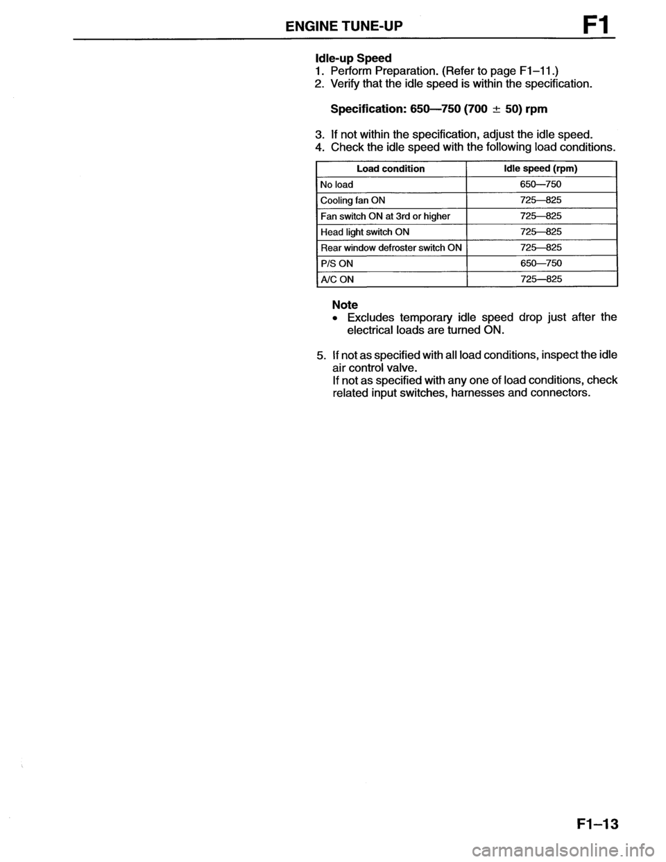 MAZDA MX-6 1996 Workshop Manual MAZDA MX-6 1996 Workshop Manual