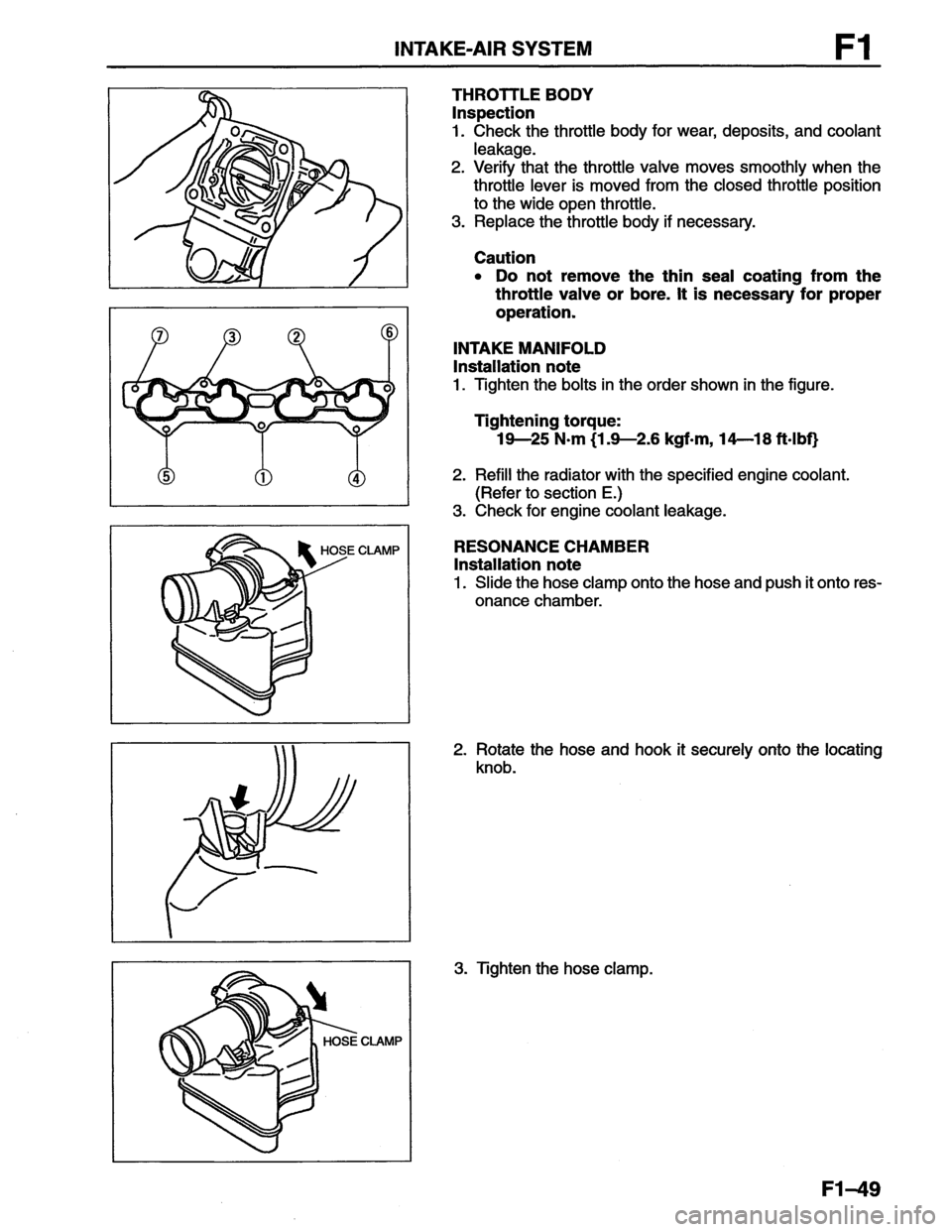 MAZDA MX-6 1996 Workshop Manual MAZDA MX-6 1996 Workshop Manual