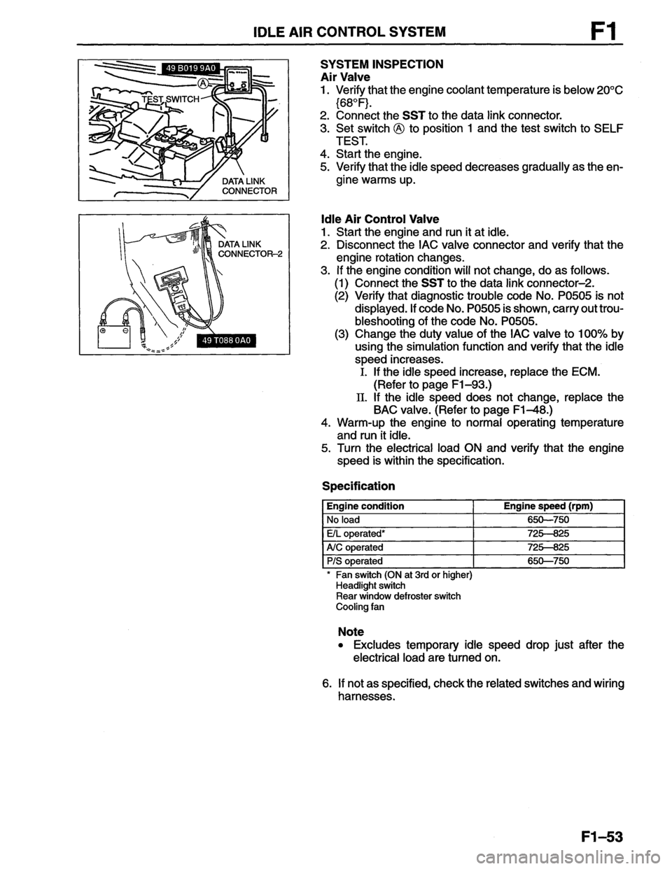 MAZDA MX-6 1996 Workshop Manual MAZDA MX-6 1996 Workshop Manual