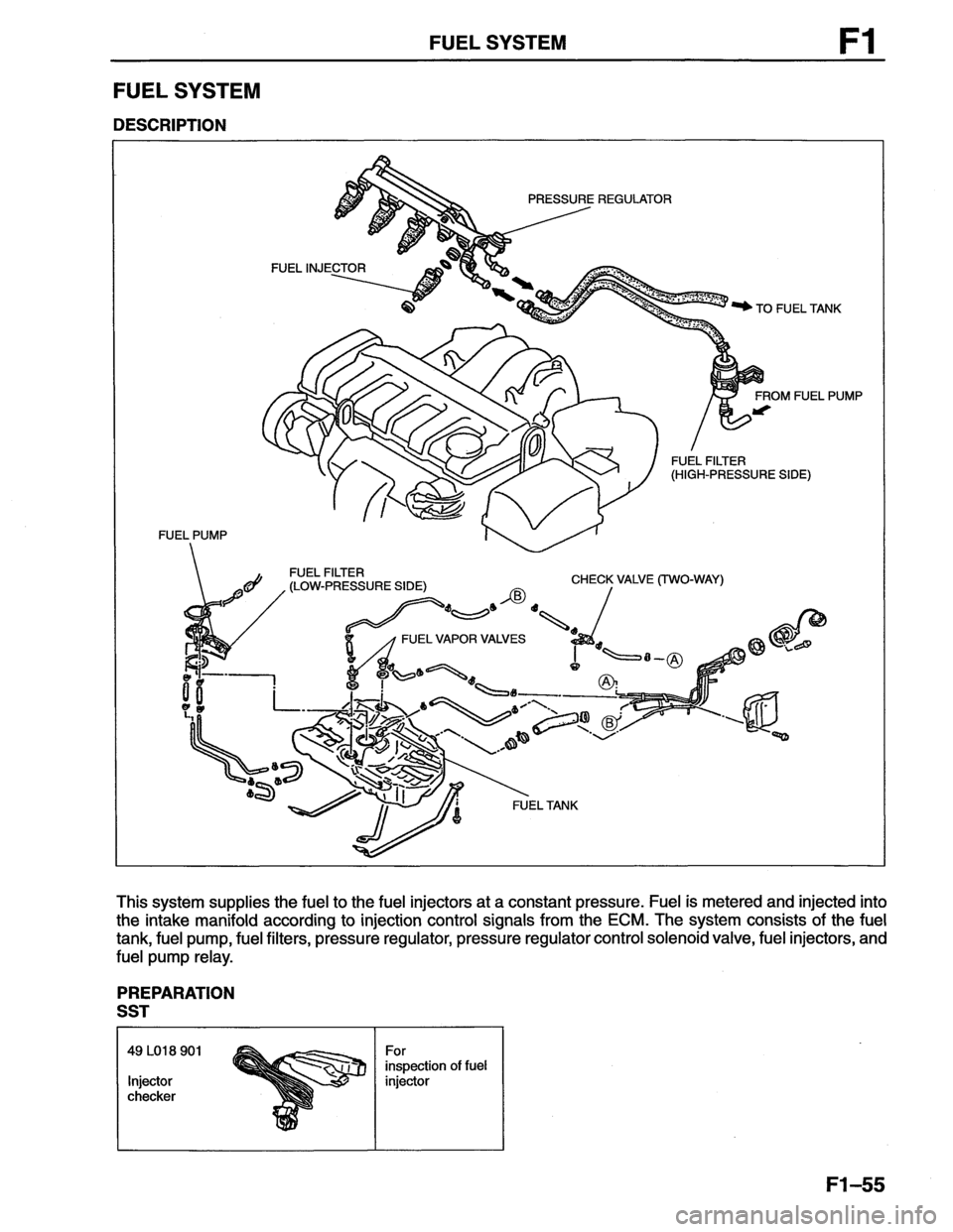 MAZDA MX-6 1996 Workshop Manual MAZDA MX-6 1996 Workshop Manual