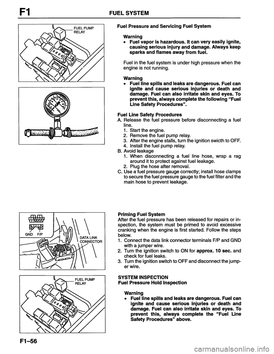 MAZDA MX-6 1996 Workshop Manual MAZDA MX-6 1996 Workshop Manual