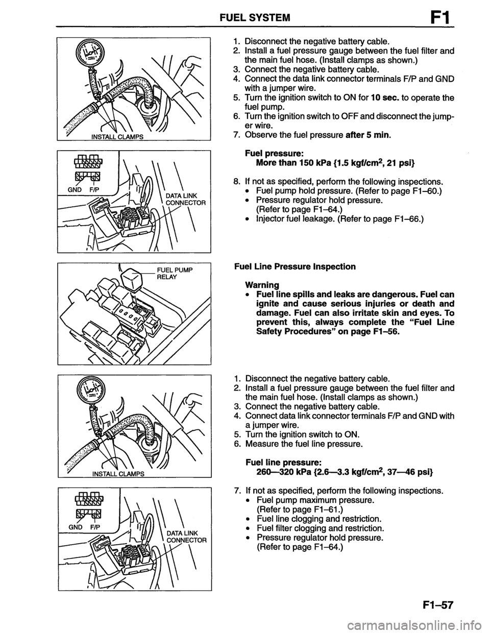 MAZDA MX-6 1996 Workshop Manual MAZDA MX-6 1996 Workshop Manual