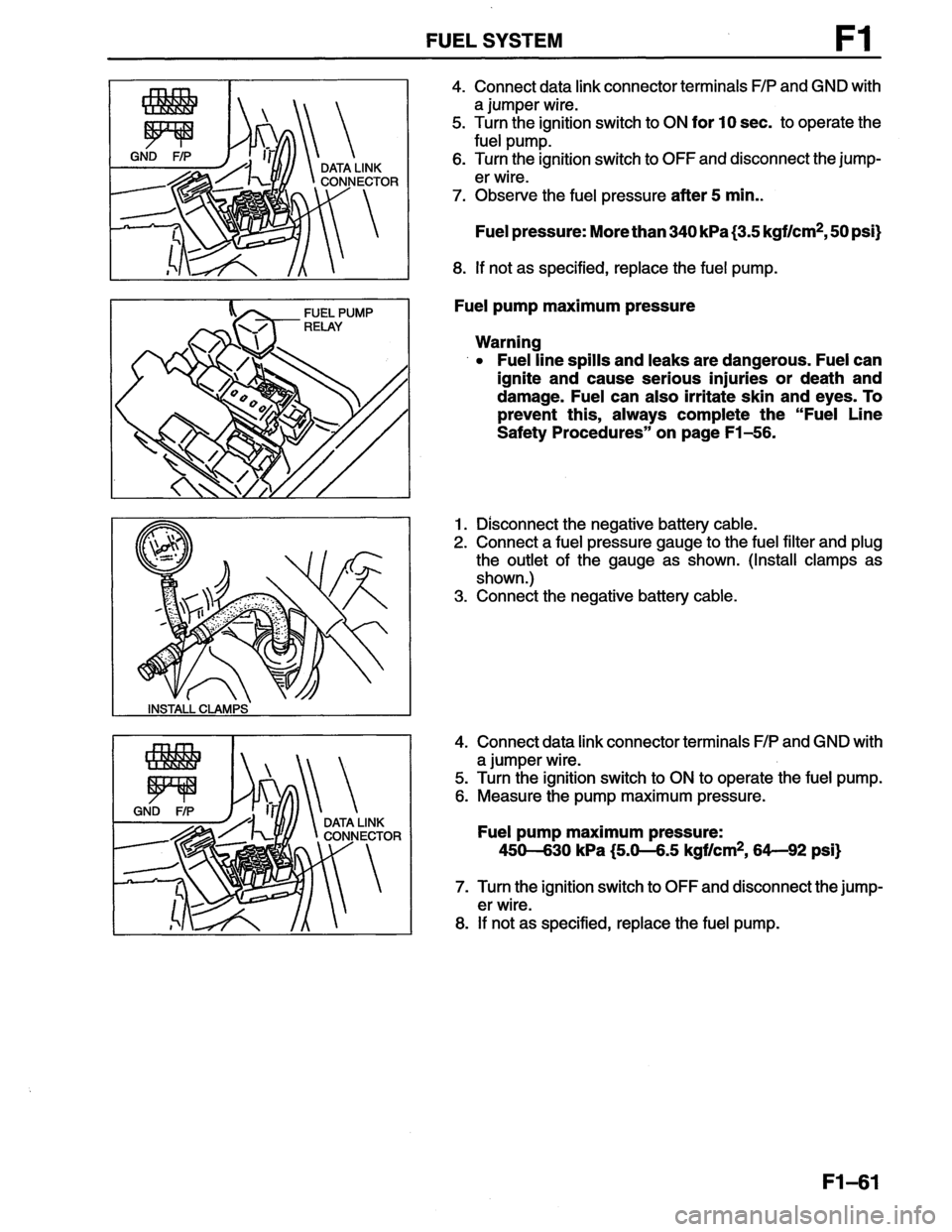 MAZDA MX-6 1996 Workshop Manual MAZDA MX-6 1996 Workshop Manual