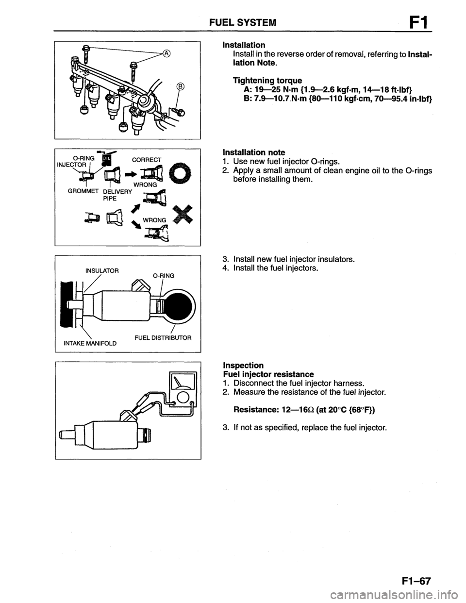 MAZDA MX-6 1996 Workshop Manual MAZDA MX-6 1996 Workshop Manual