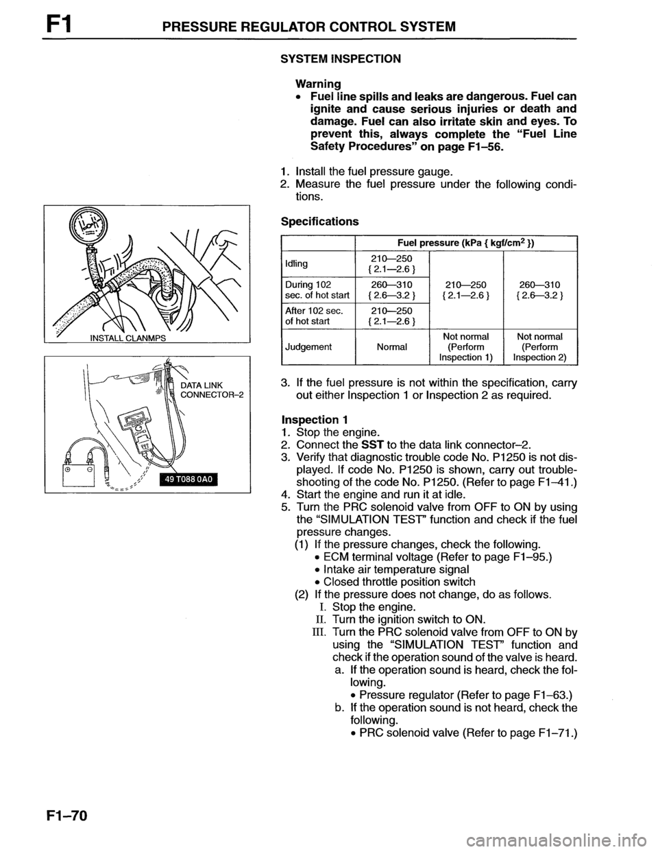 MAZDA MX-6 1996 Workshop Manual MAZDA MX-6 1996 Workshop Manual