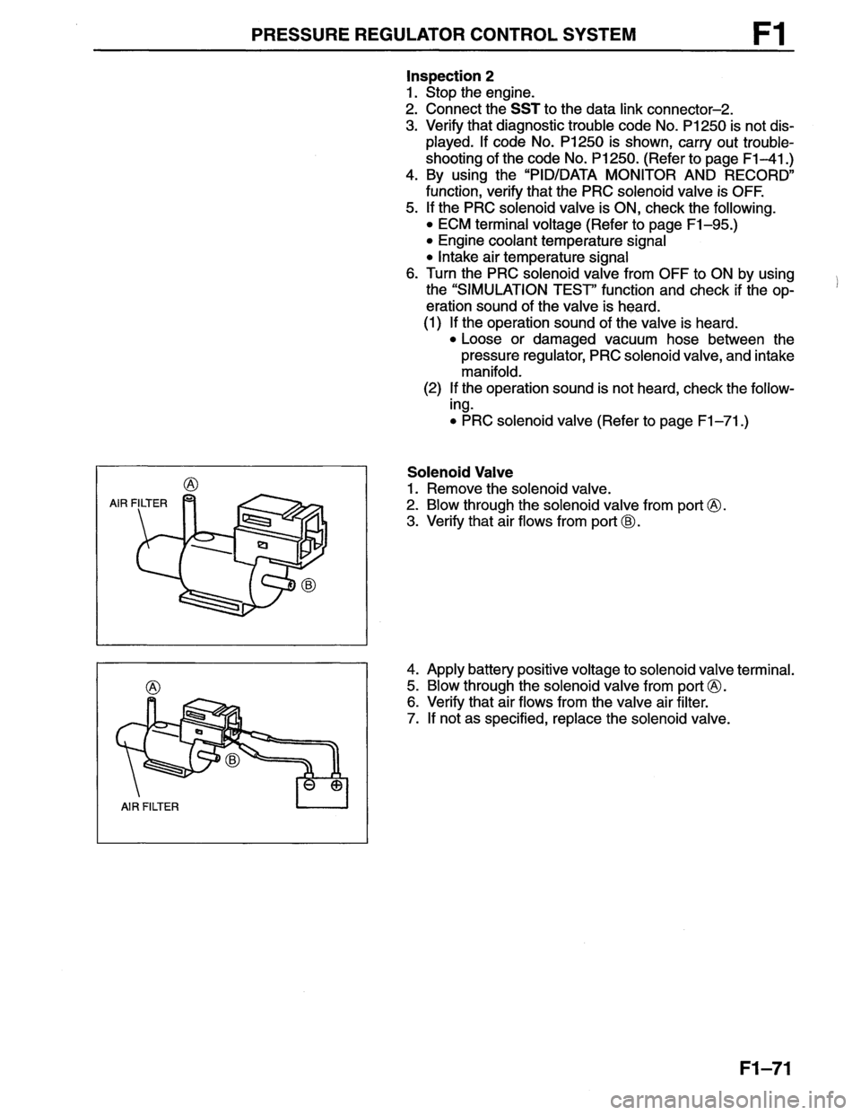 MAZDA MX-6 1996 Workshop Manual MAZDA MX-6 1996 Workshop Manual