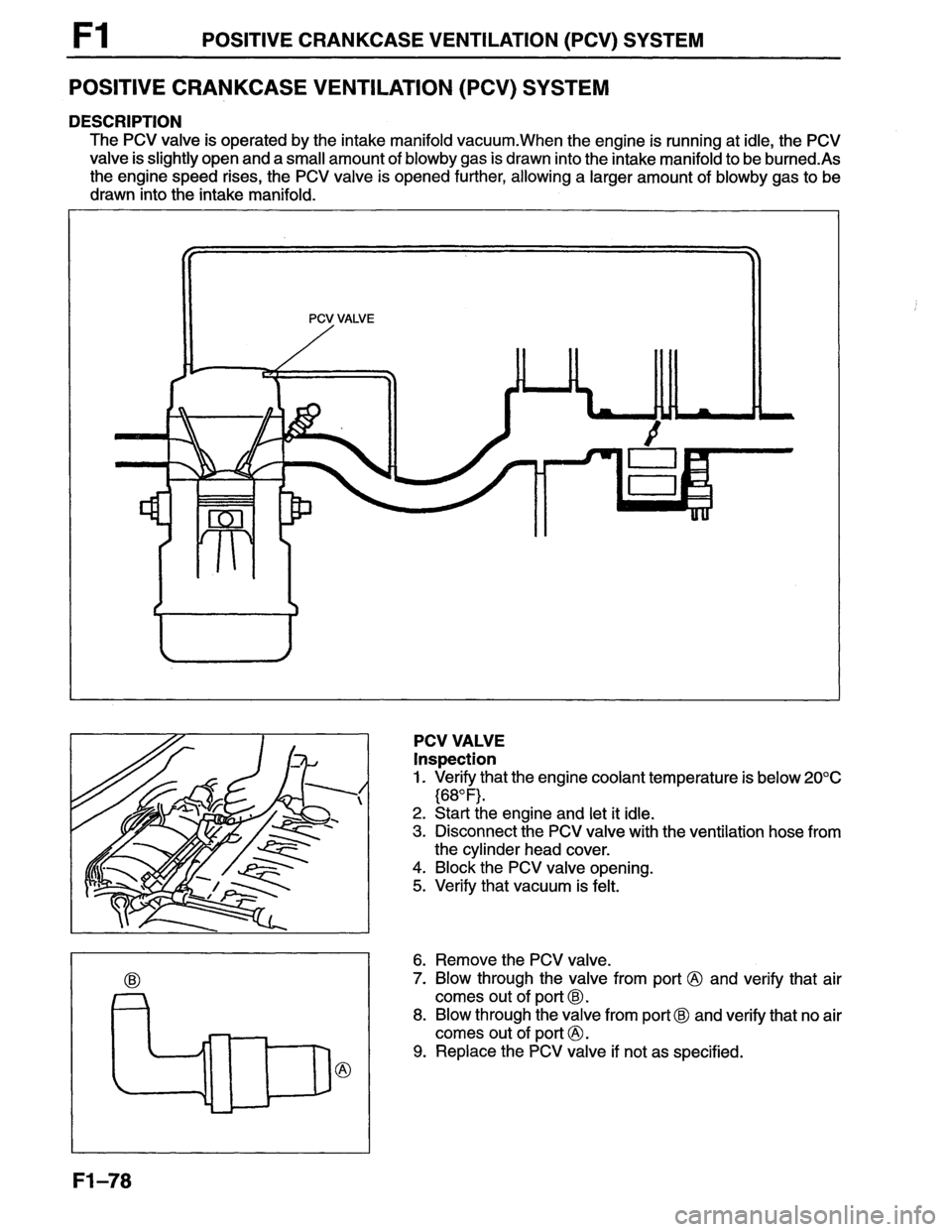 MAZDA MX-6 1996 Workshop Manual MAZDA MX-6 1996 Workshop Manual