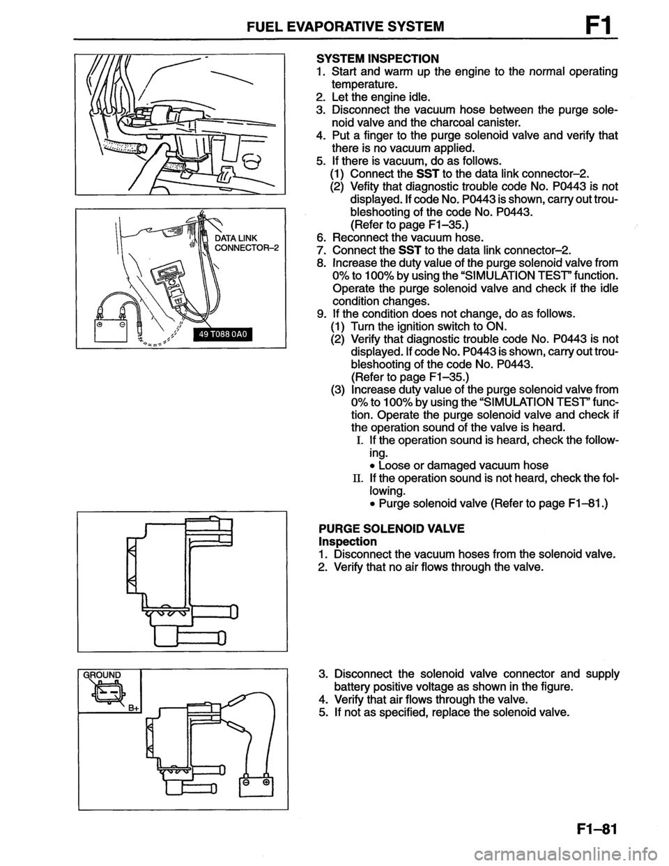 MAZDA MX-6 1996 Workshop Manual MAZDA MX-6 1996 Workshop Manual