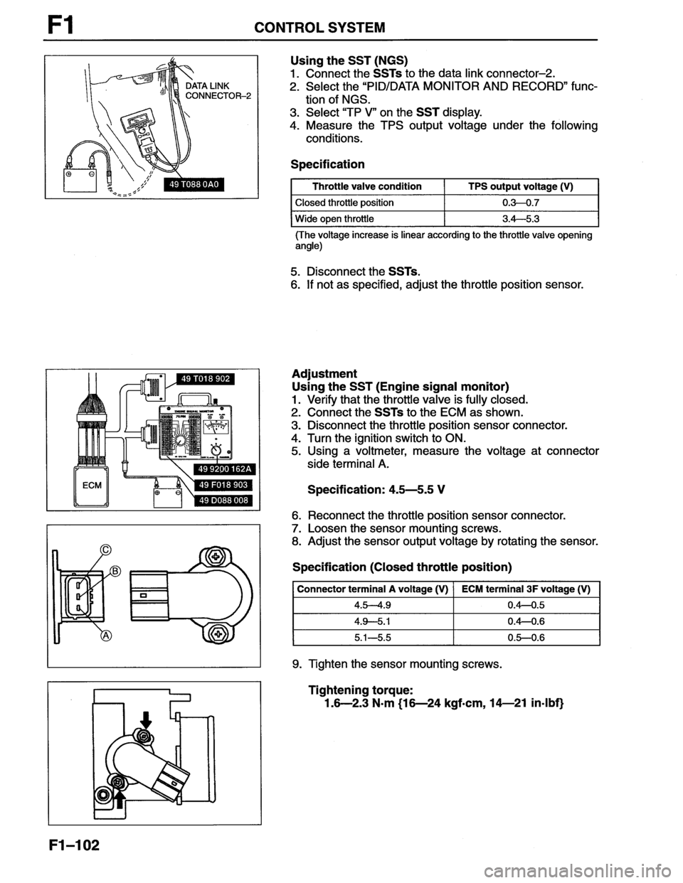 MAZDA MX-6 1996 Workshop Manual MAZDA MX-6 1996 Workshop Manual