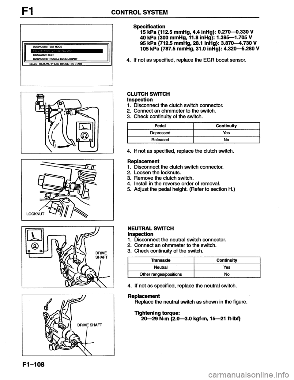 MAZDA MX-6 1996 Workshop Manual MAZDA MX-6 1996 Workshop Manual