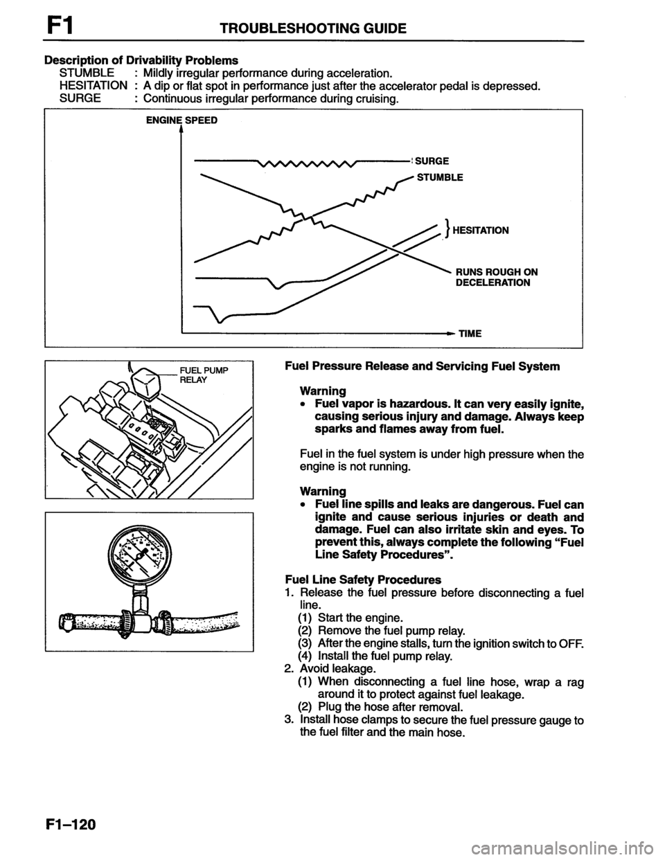 MAZDA MX-6 1996 Workshop Manual MAZDA MX-6 1996 Workshop Manual