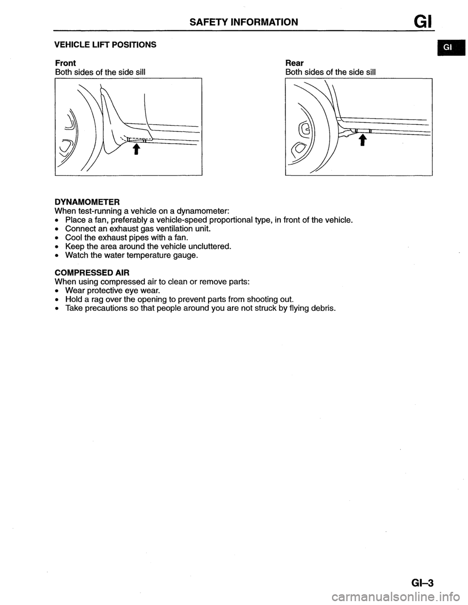 MAZDA MX-6 1996  Workshop Manual 