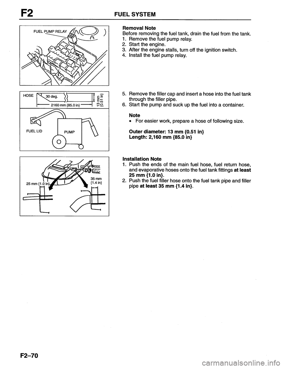 MAZDA MX-6 1996  Workshop Manual 