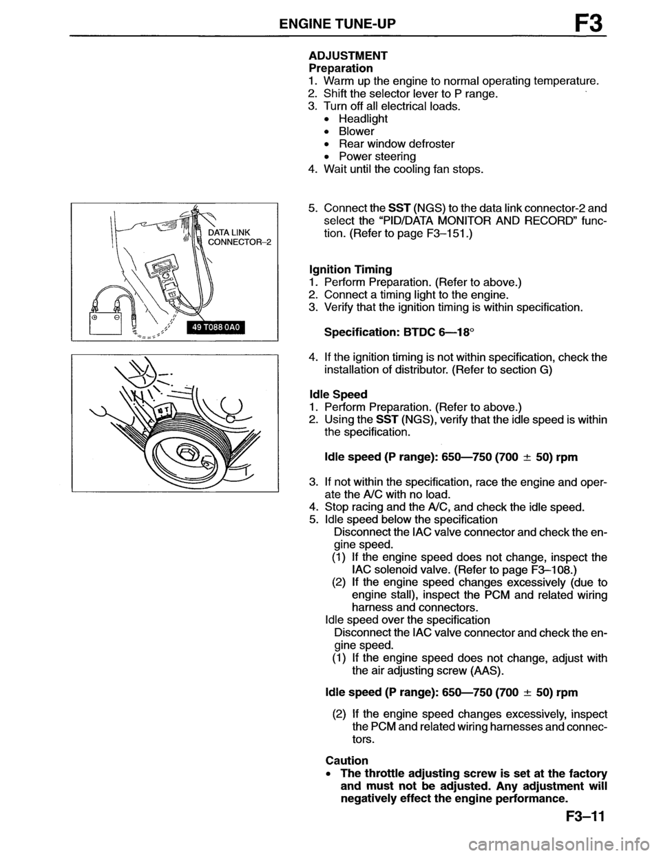 MAZDA MX-6 1996 Workshop Manual MAZDA MX-6 1996 Workshop Manual