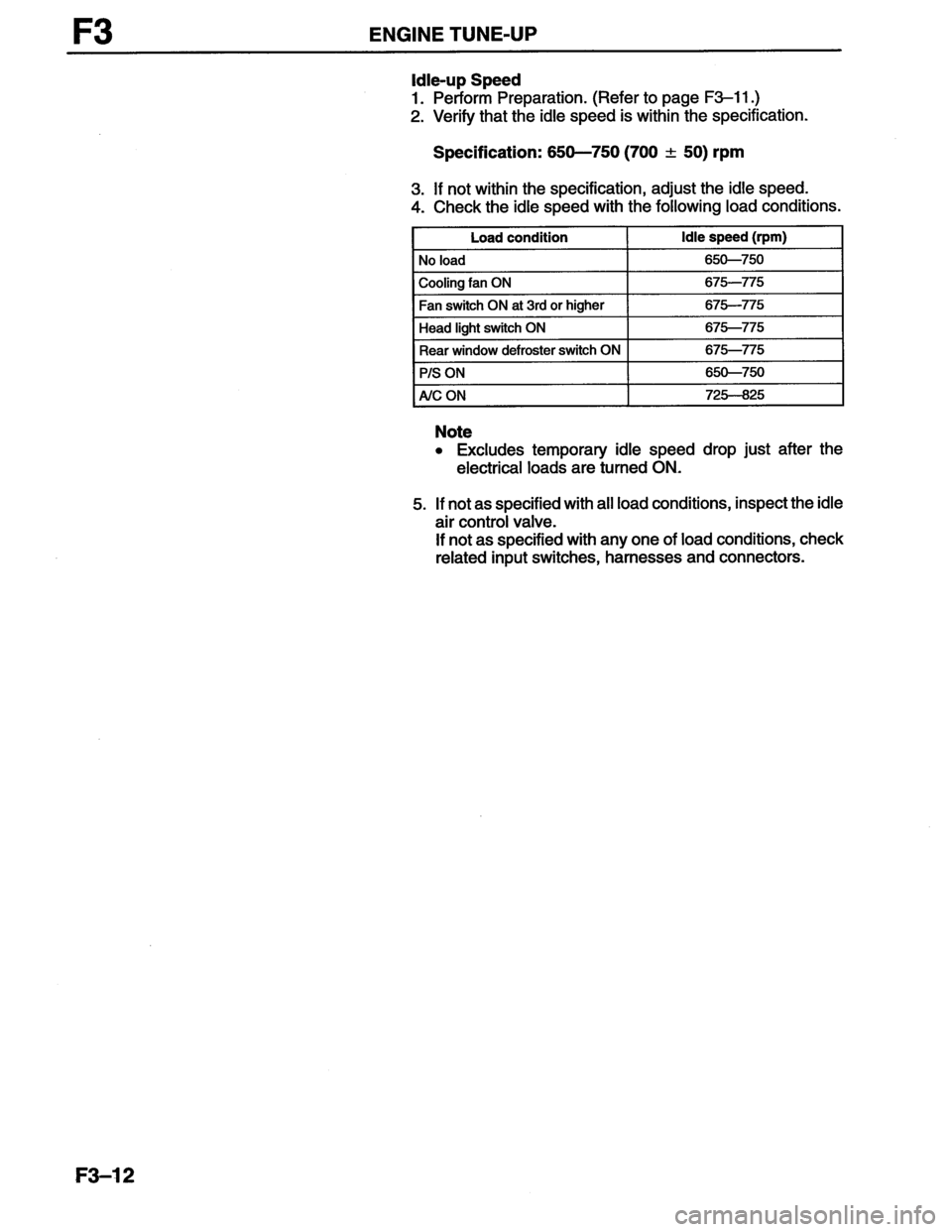 MAZDA MX-6 1996 Workshop Manual MAZDA MX-6 1996 Workshop Manual