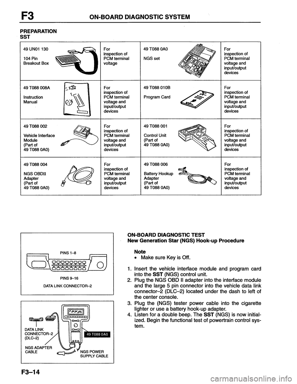 MAZDA MX-6 1996 Workshop Manual MAZDA MX-6 1996 Workshop Manual