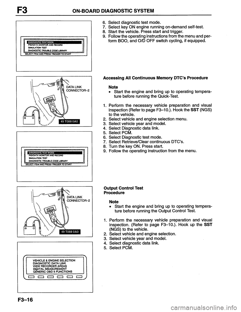 MAZDA MX-6 1996 Workshop Manual MAZDA MX-6 1996 Workshop Manual