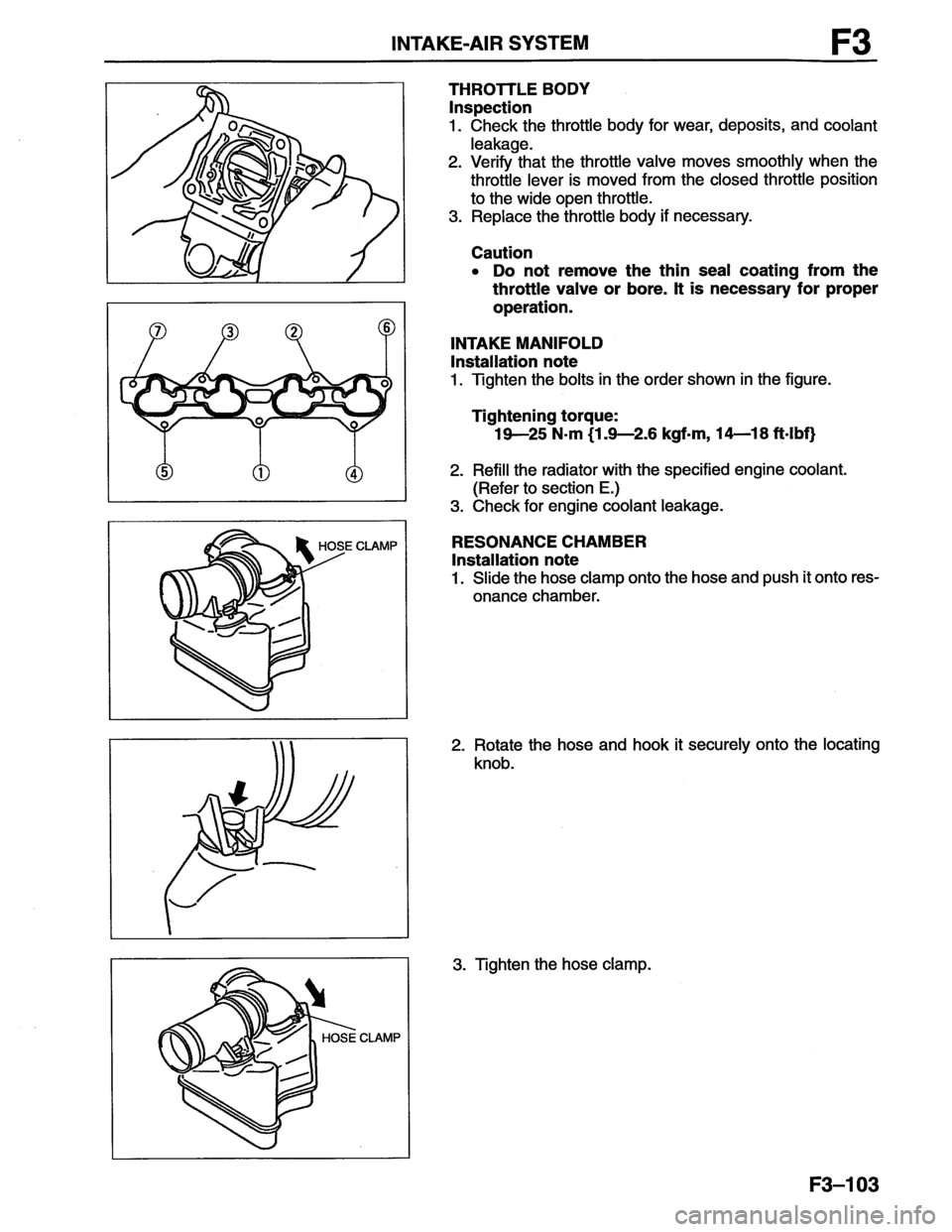 MAZDA MX-6 1996 Workshop Manual MAZDA MX-6 1996 Workshop Manual