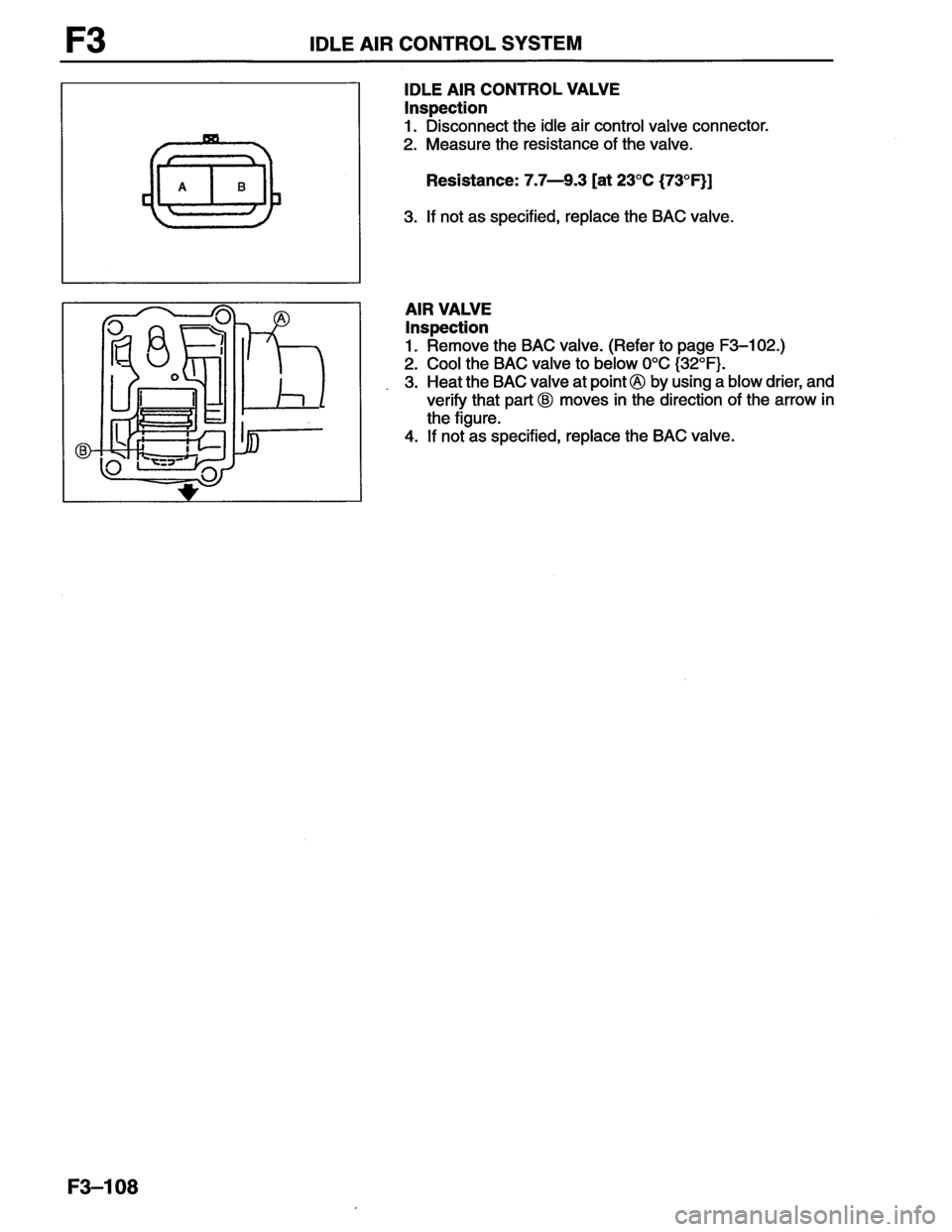 MAZDA MX-6 1996 Workshop Manual MAZDA MX-6 1996 Workshop Manual