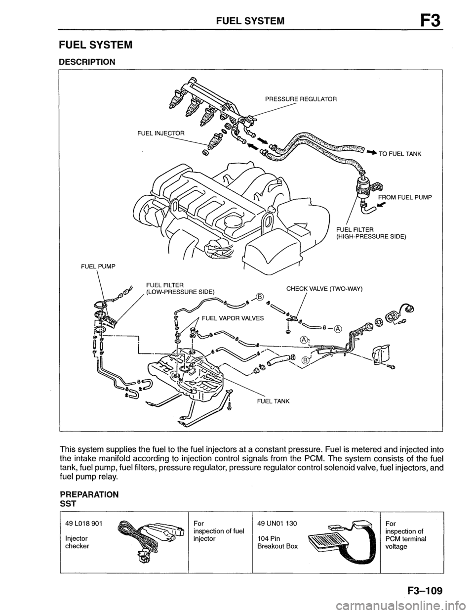 MAZDA MX-6 1996 Workshop Manual MAZDA MX-6 1996 Workshop Manual