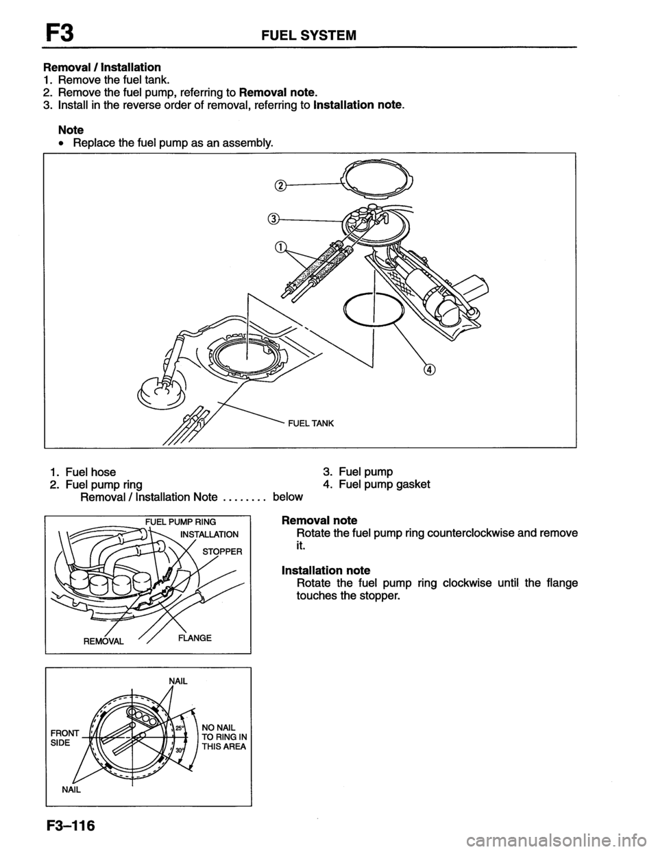 MAZDA MX-6 1996 Workshop Manual MAZDA MX-6 1996 Workshop Manual