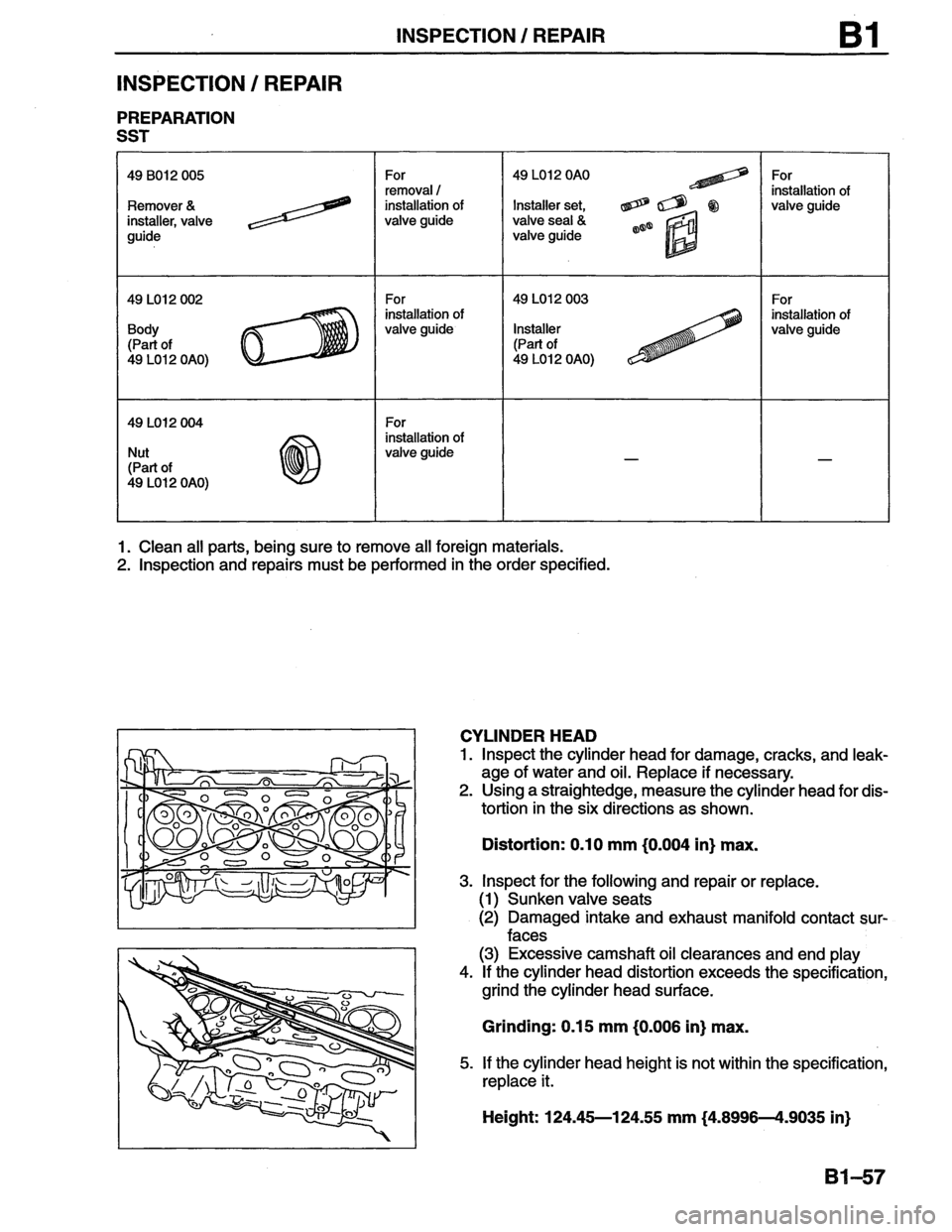 MAZDA MX-6 1996 Manual Online MAZDA MX-6 1996 Manual Online