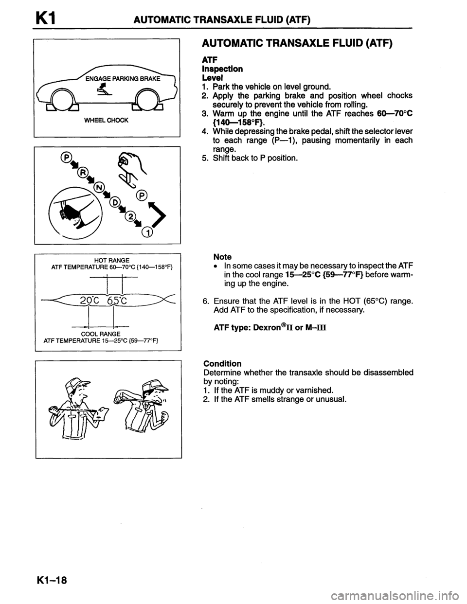 MAZDA MX-6 1996 Workshop Manual MAZDA MX-6 1996 Workshop Manual