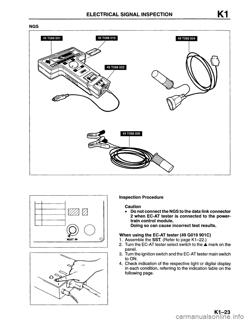 MAZDA MX-6 1996 Workshop Manual MAZDA MX-6 1996 Workshop Manual
