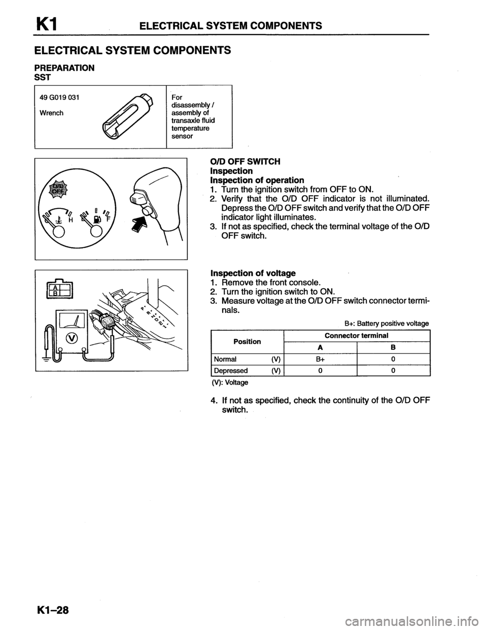 MAZDA MX-6 1996 Workshop Manual MAZDA MX-6 1996 Workshop Manual