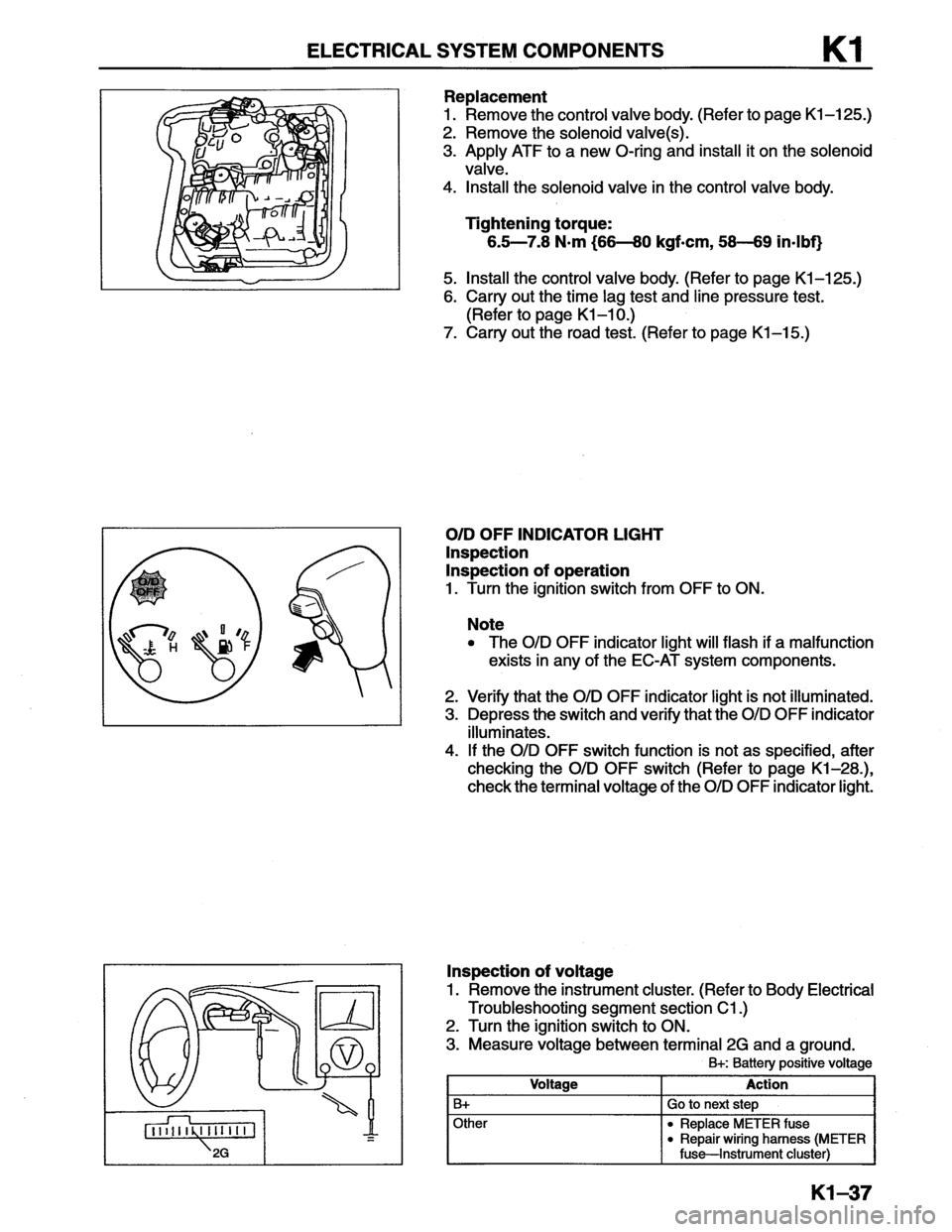 MAZDA MX-6 1996 Workshop Manual MAZDA MX-6 1996 Workshop Manual