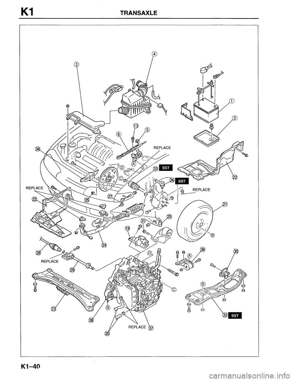 MAZDA MX-6 1996 Workshop Manual MAZDA MX-6 1996 Workshop Manual