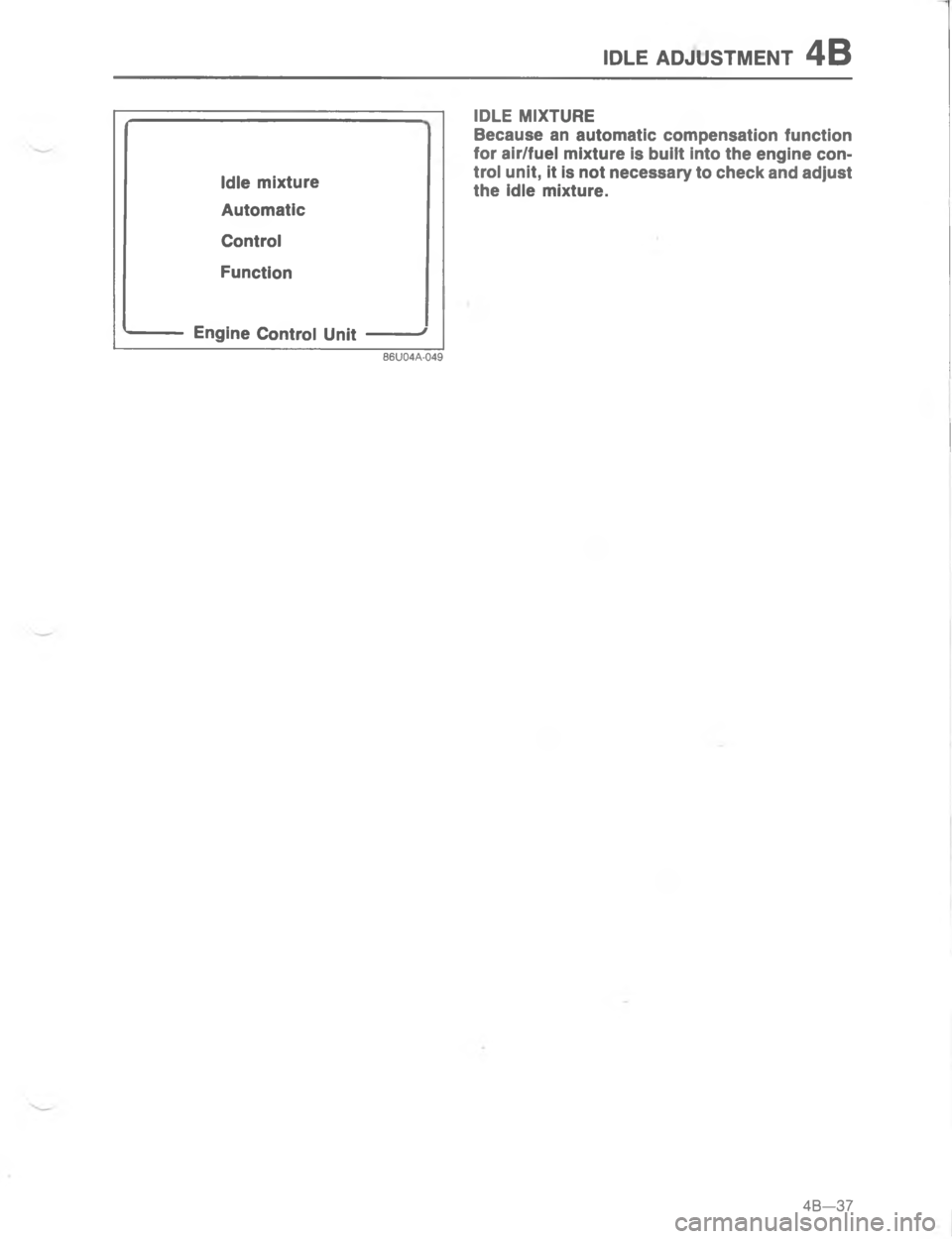 MAZDA MX-6 1988  Workshop Manual ,.5 ,O:7#5)#-
	



<
:
%

G 