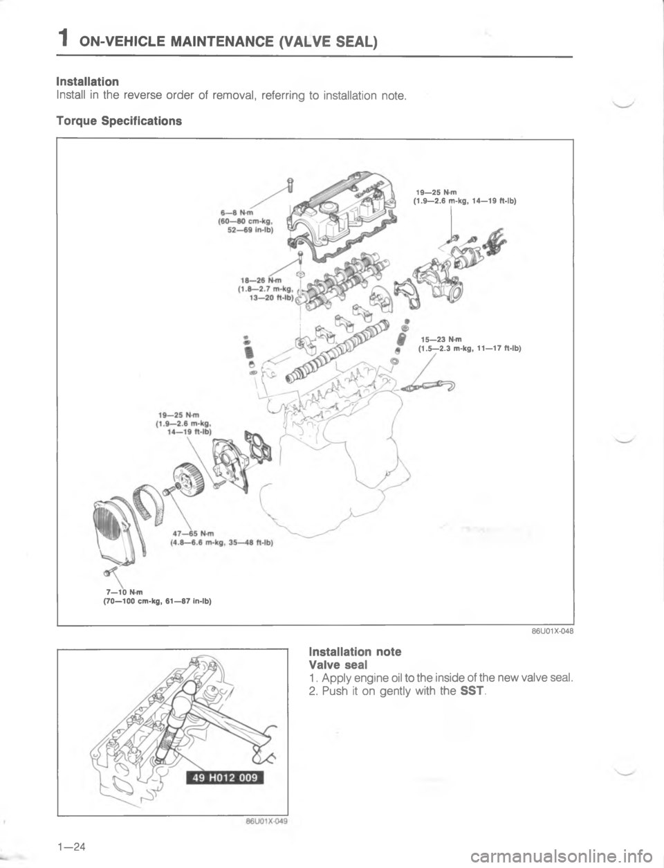 MAZDA MX-6 1988 Owners Guide 	/


B;
2
CB
2
D
2D


A

; 