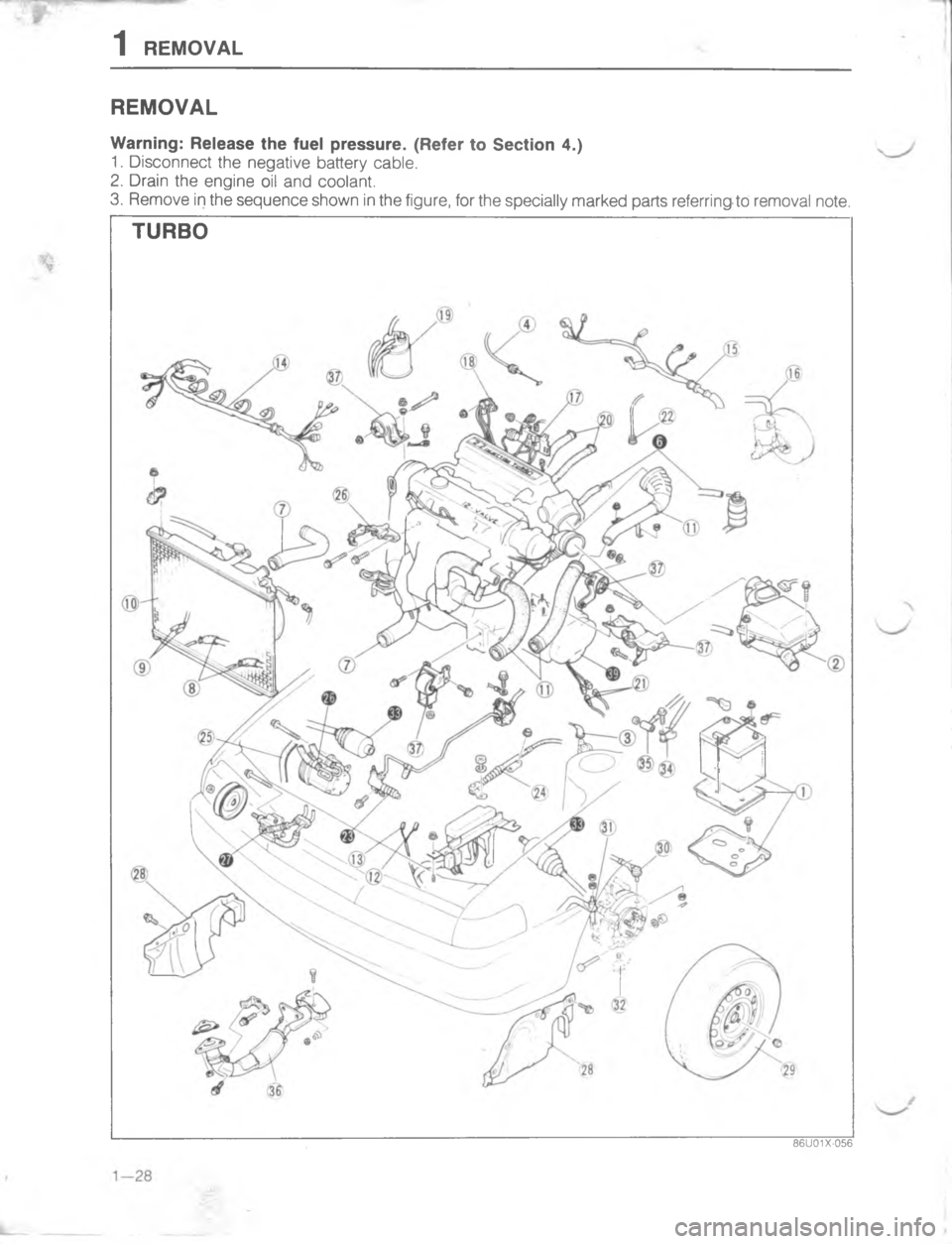 MAZDA MX-6 1988 Owners Guide 44


;
H
#:
< 