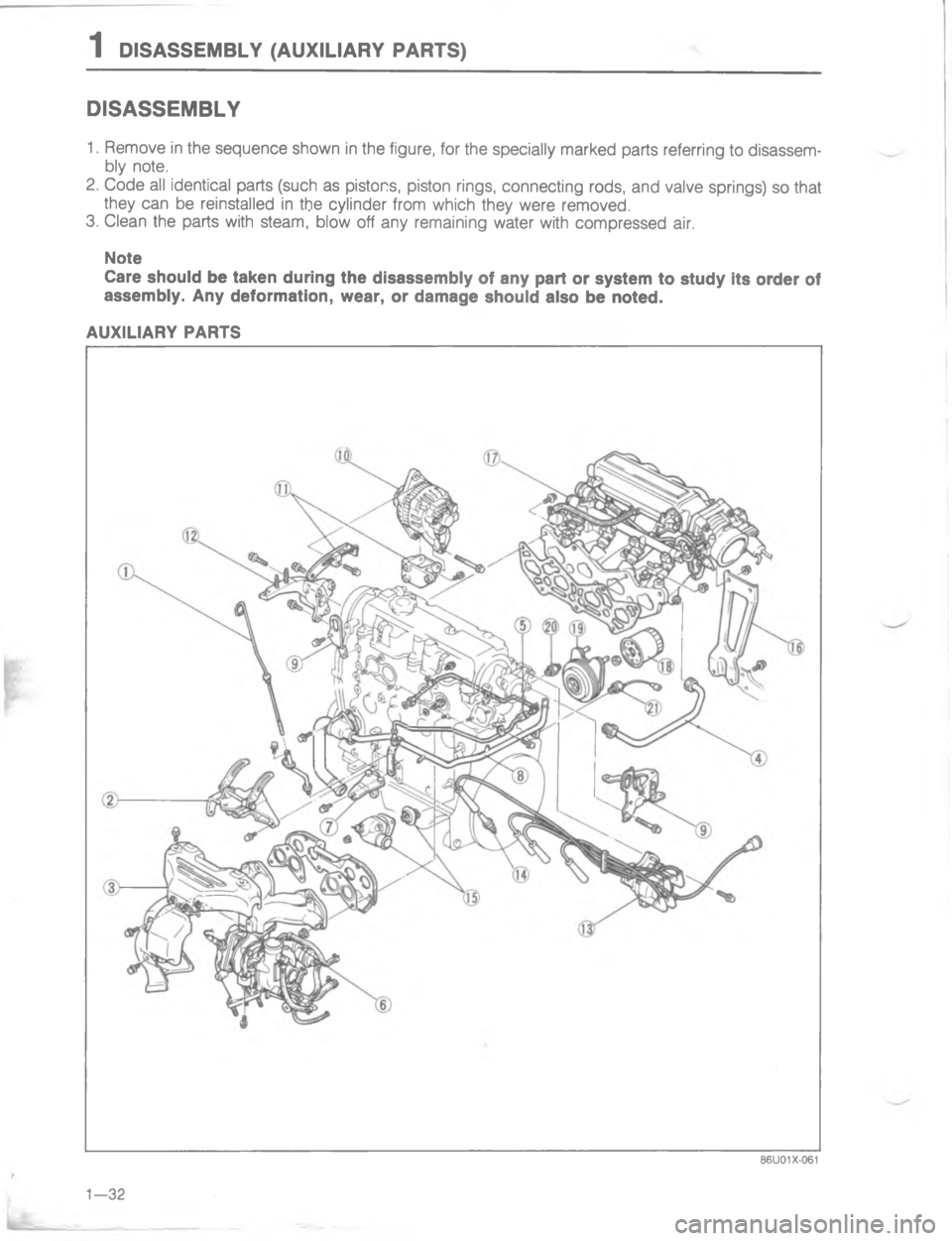 MAZDA MX-6 1988 Service Manual 	,,77758.6

!
;

H



	 